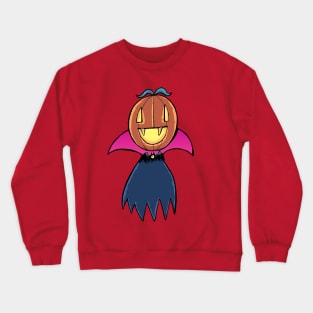 pumpkin vampire Crewneck Sweatshirt